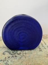 Vintage anni 70 blu cobalto