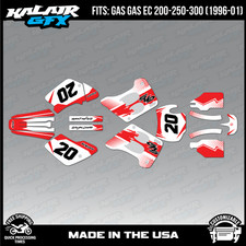 Graphics kit for gasgas ec200 - graphics,