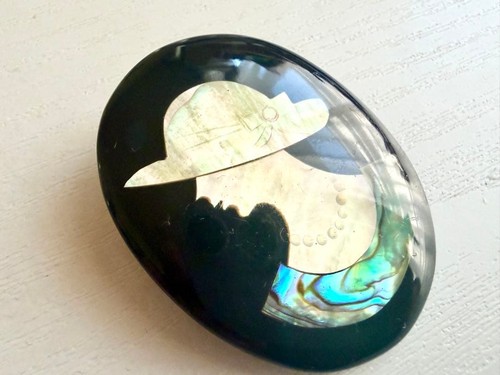 Ciondolo spilla silhouette