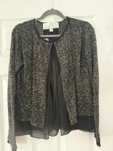 Carino cardigan nero grigio - carino,