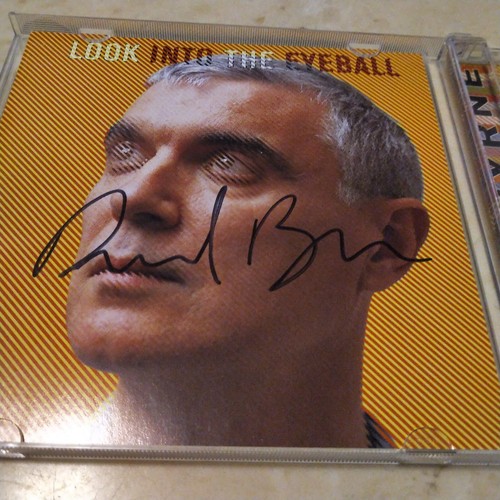 Signed david byrne - david,