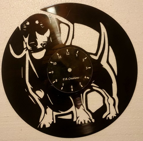Orologio vinile cane - orologio,