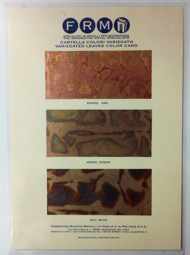 Foglia oro variegato vari - foglia,