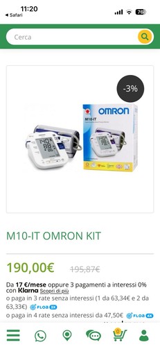 Misuratore pressione omron - misuratore,