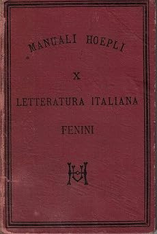Letteratura italiana manuali - italiana.,