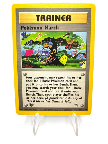 Carta pokemon neo - carta, genesis