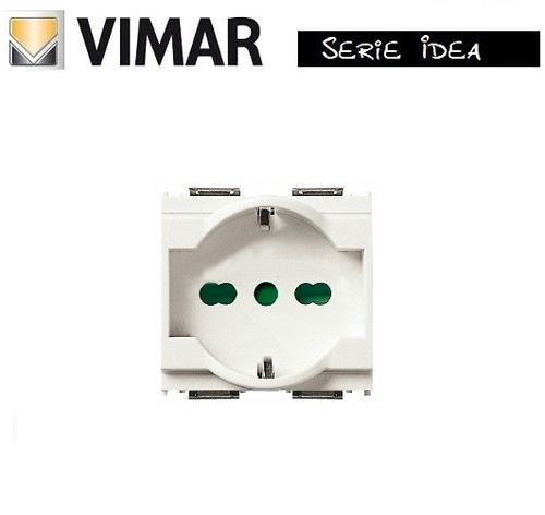 Presa schuko trivalente - presa,