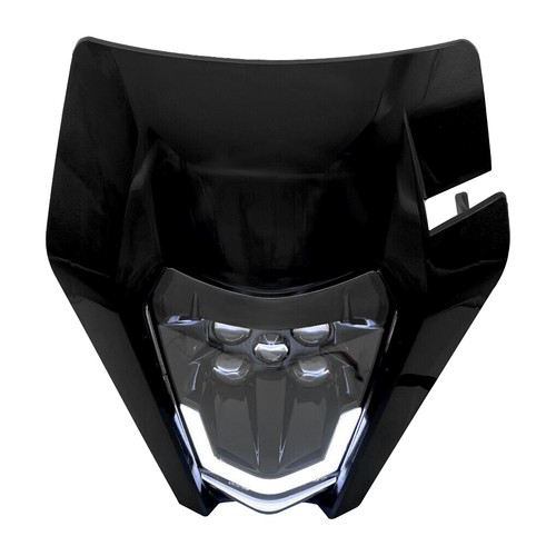 Mascherina faro led - faro, nero