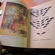 CANTO DI NATALE CHARLES DICKENS ILLUSTRAZIONI DI ARTHUR RACKHAM RIZZOLI 1976 BUR