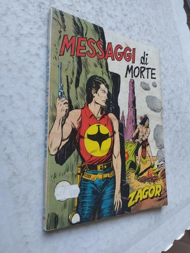 Zagor 113 messaggi morte - zagor, n.113