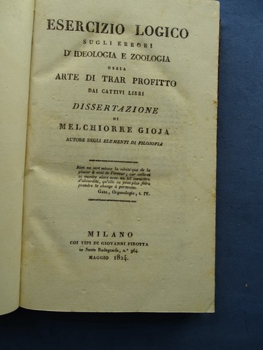 Melchiorre gioja esercizio - melchiorre, gioja-esercizio