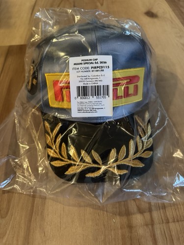 Cappello autentico pirelli - pirelli, f1