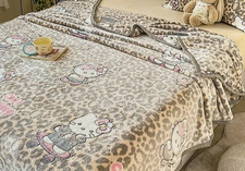 Coperta Hello Kitty in velluto