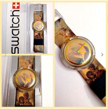 Swatch Pop Nuovo Putti PWK168 1992 Vintage Orologio da polso Anni 90 NOS