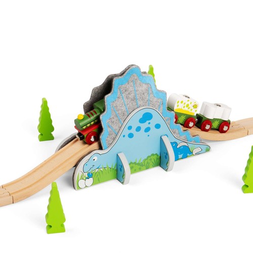 Bigjigs rail dino - rail, tunnel
