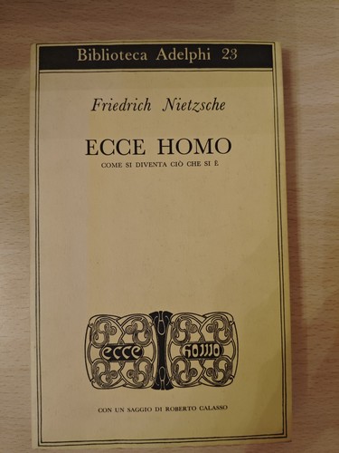 Ecce homo nietzsche - homo,