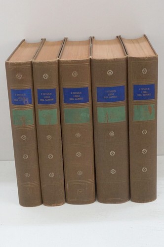Cinque libri del sapere - libri,