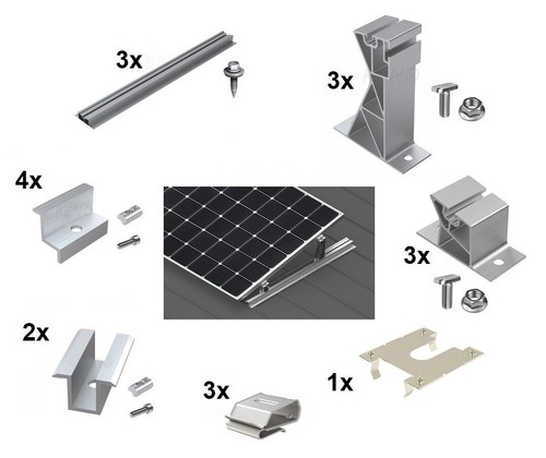 Kit montaggio moduli - moduli, solari