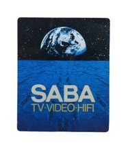 *HH* Adesivo vintage old stiker saba tv video hifi hi fi 