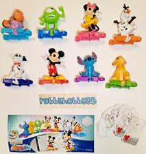 SERIE COMPLETA 100 ANNI DISNEY (VT327 - VT354) + 8 BPZ KINDER ITALIA 2023/2024