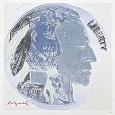 ANDY WARHOL - Testa di Indiano