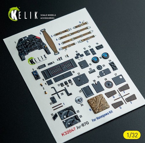 Kelik k32047 87g - 1:32, ju-87g