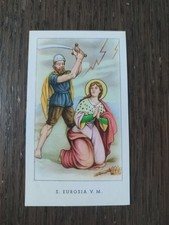 Sant'Eurosia, Holy Card, EGIM C 245