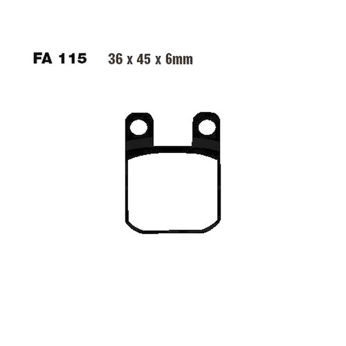 Pastiglie freno ruota