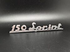 PIAGGIO VESPA 150 SPRINT LOGO EMBLEMA FREGIO STEMMA SCRITTA TARGHETTA BADGE NOME