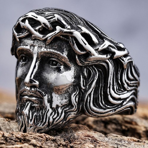 Anello uomo testa - uomo, ritratto