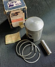 AERMACCHI  - PISTONE NUOVO 53,4 - MARCA ASSO-WEKE PER 125 2 TEMPI ANNI 50 (472)