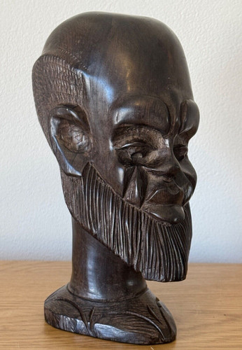 African hand carved - carved, wooden