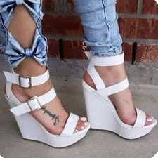 Sandali donna chic bianchi