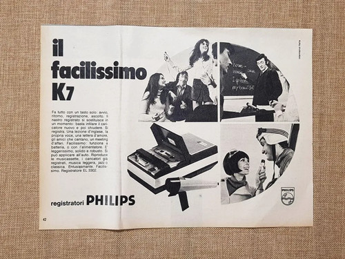 Registratore philips - philips, k7