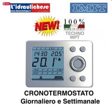 IMIT CRONOTERMOSTATO SETTIMANALE e GIORNALIERO TECHNO WPT