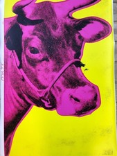 Andy Warhol Cow POSTER