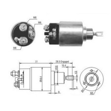 177 elettromagnete motore - 177, cv
