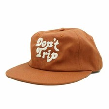 Cappello ufficiale Mac Miller Don't Trip colore arancione bruciato ruggine