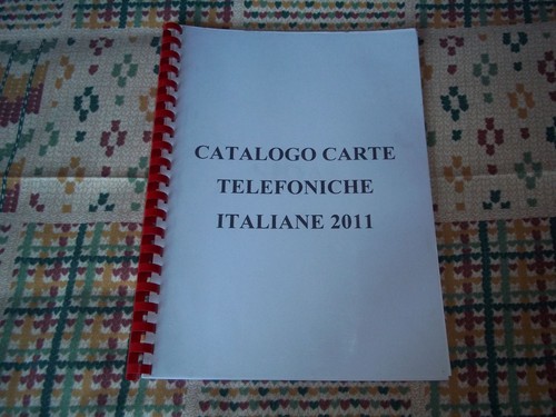 Catalogo carte telefoniche - catalogo,