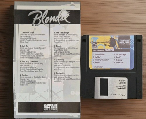 Blondie floppy disk midi - floppy,