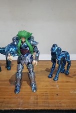 Lotto sfusi x 10 - action figure giocattoli vintage Saint Seiya - spazzatura (lotto x 10 oggetti) 