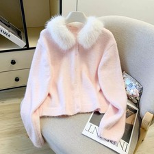 Cardigan donna rosa cipria - donna,
