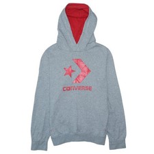 Converse Uomo Grigio Pullover