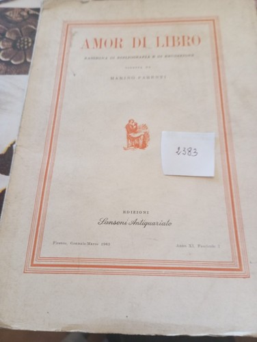 2383n amor libro 1963 - di,