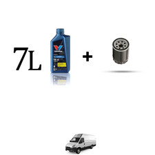 Kit filtro olio e 7L per Iveco