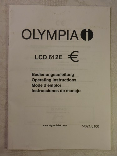 Vecchio manuale istruzioni - manuale, d'istruzioni