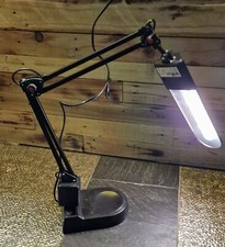 Lampada da Tavolo Scrivania fluorescente Mambo Unilux nero 11 W 