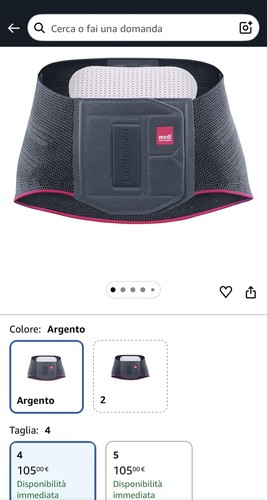Corsetto lombare medi - medi, lumbamed