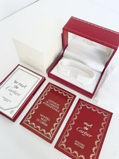 must de Cartier Vintage Watch Box Tank Orologio Full Set Garanzia Timbrata
