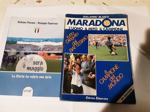Lotto libri maradona blanco - libri,